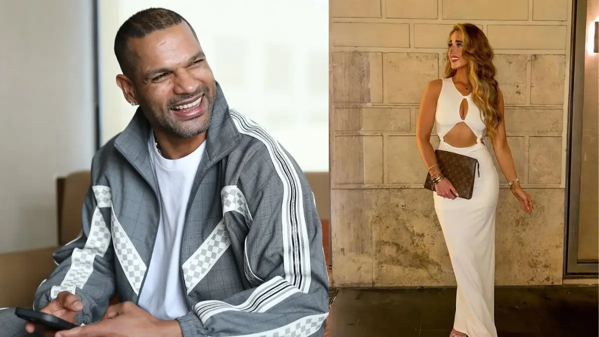 Shikhar Dhawan share video with new Rumored Girlfriend Sophie shine on Instagram