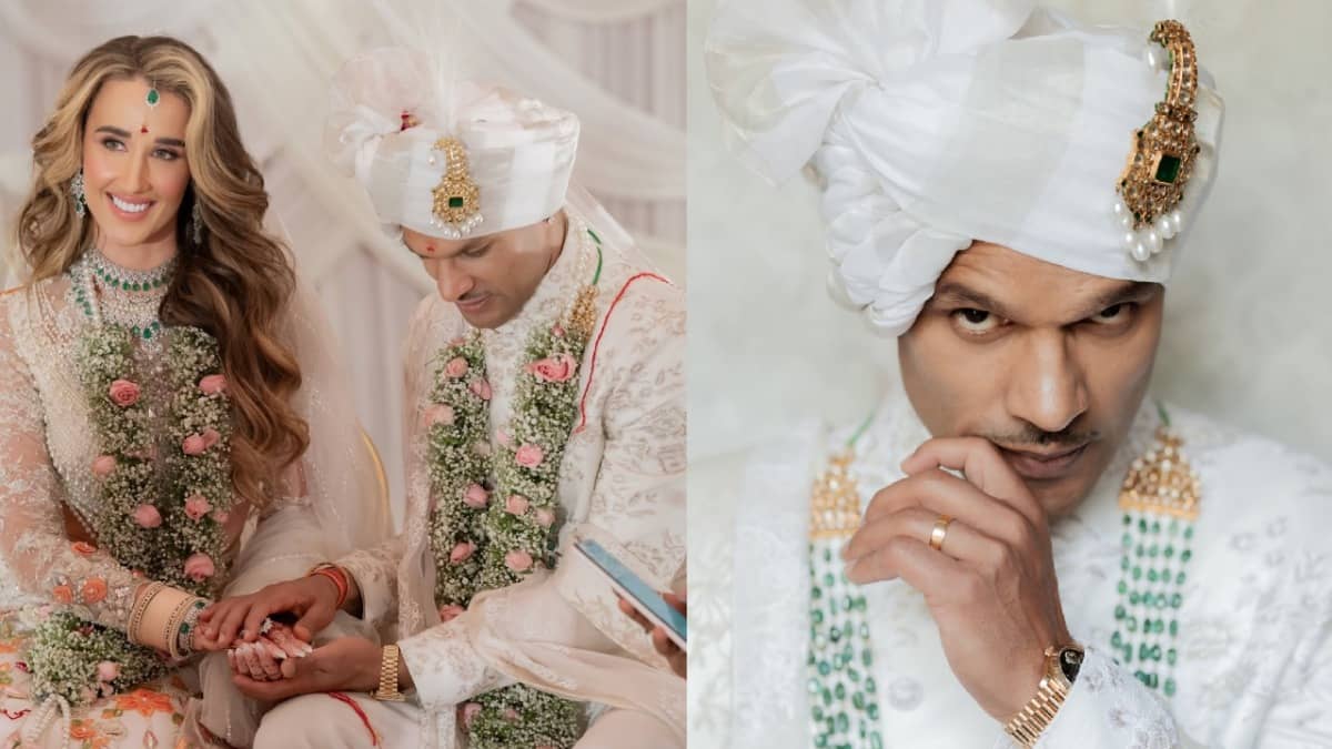 Shikhar Dhawan-Sophie Shine Wedding