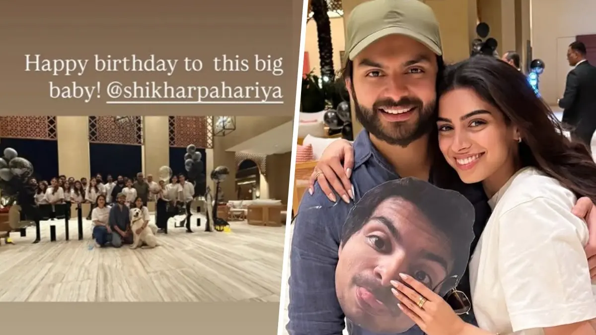 Shikhar Pahariya's birthday bash.
