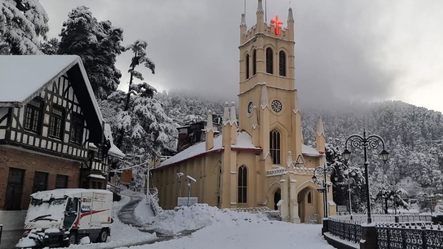 IMD Predicts Snowfall in Shimla After Christmas, Likely by Dec 27