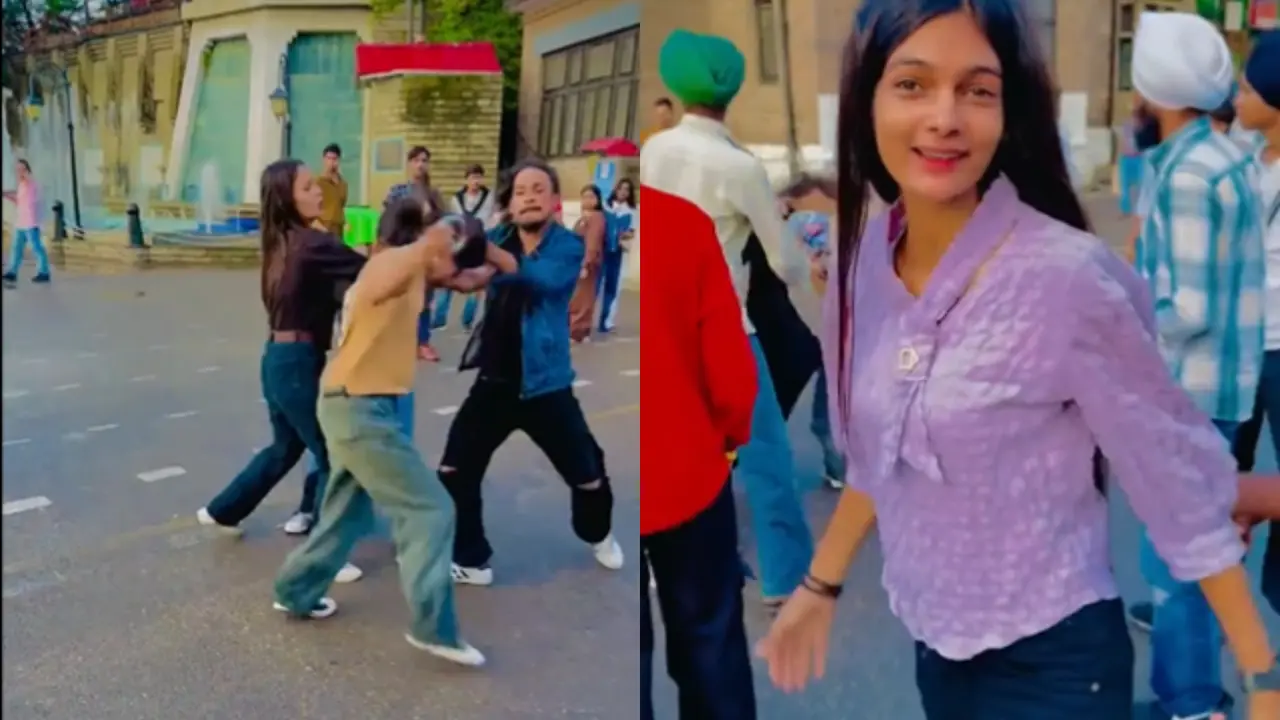 Viral Video: Influencer Faces Backlash for Making Reel of Street Fight in Shimla Shimla Influencer Viral Video