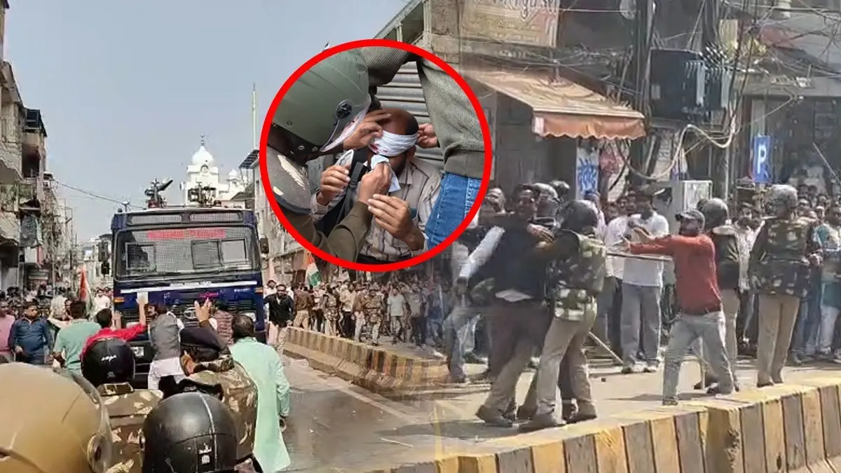 ‘Shirtless Protest’ Row: BJP-Congress Workers Clash in Indore, Stones Pelted Amid Nationwide Protests Over AI Summit Ruckus ‘Shirtless Protest’ Row: BJP-Congress Workers Clash in Indore, Stones Pelted Amid Nationwide Protests Over AI Summit Ruckus