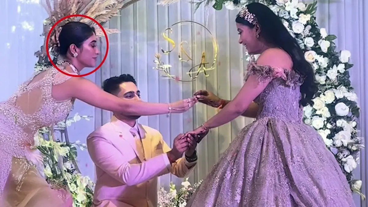 Shivangi Joshi attended her sister's engagement in Dehradun