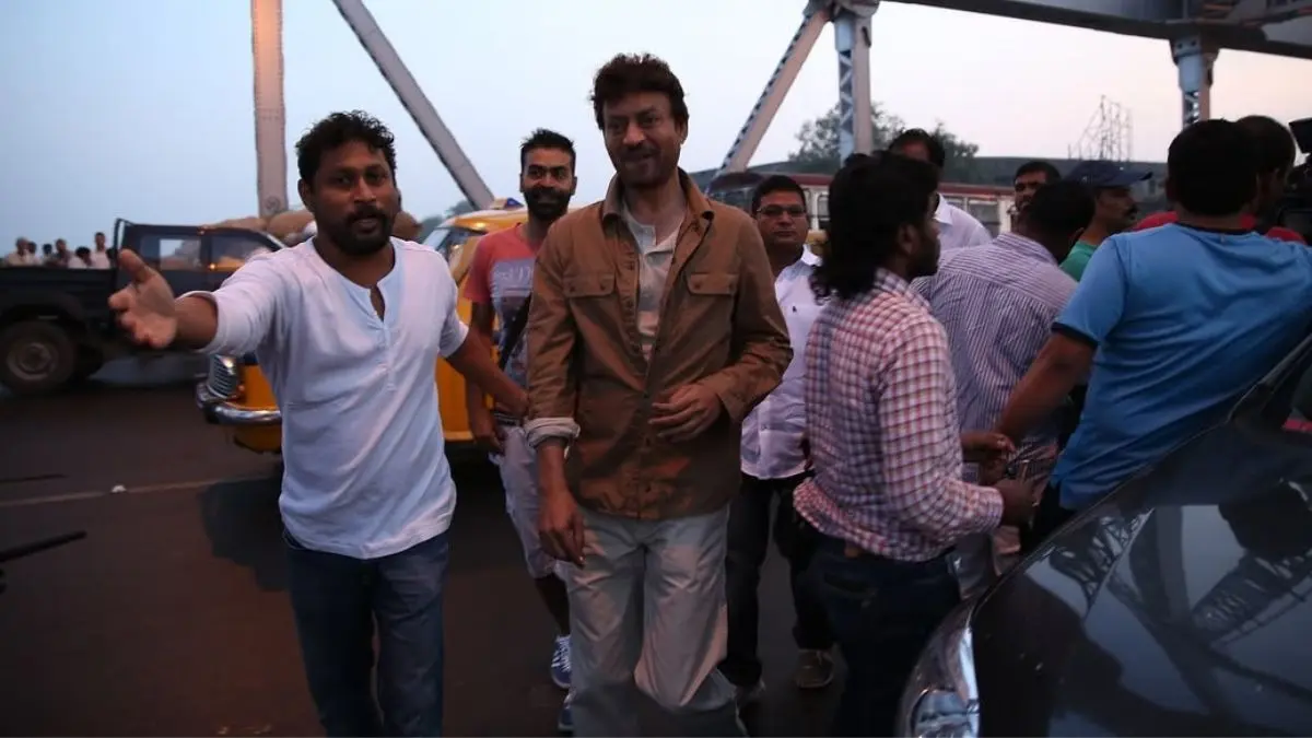 Shoojit Sircar with Irrfan