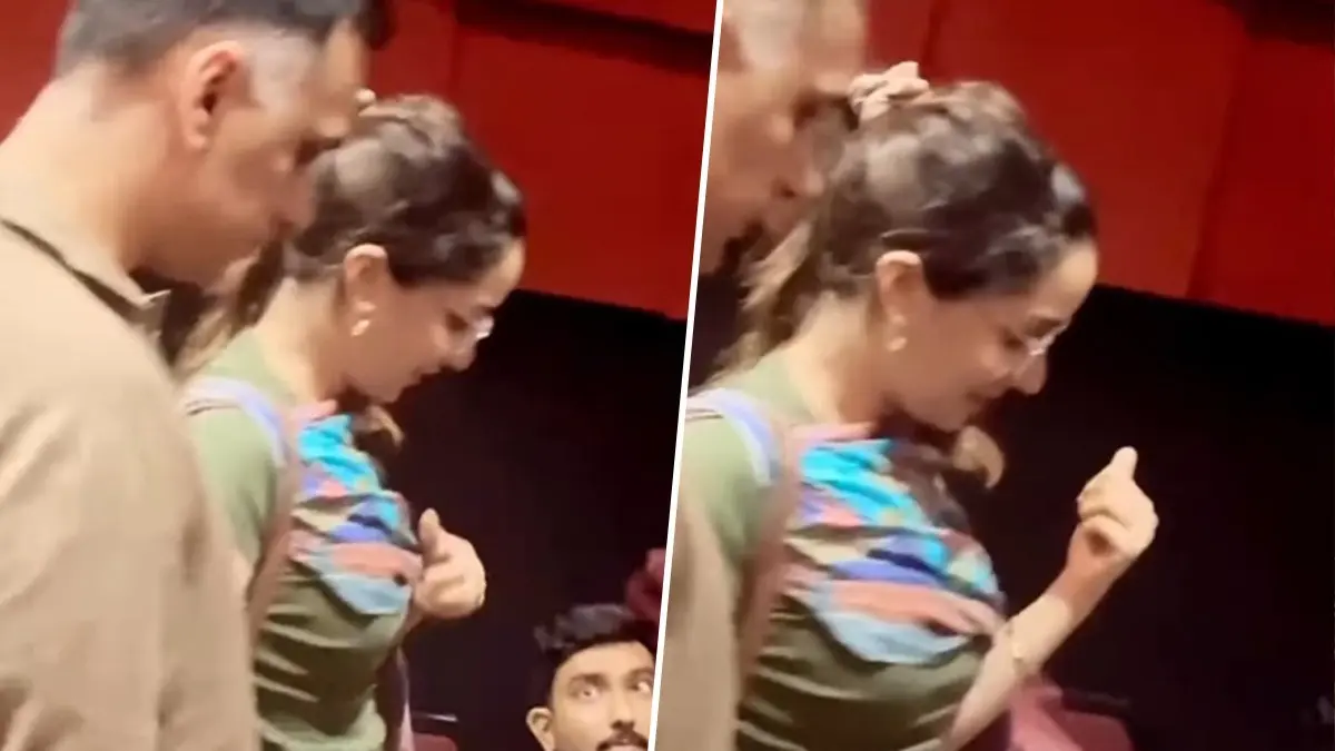 Shraddha Kapoor and Rahul Mody step out on a movie date