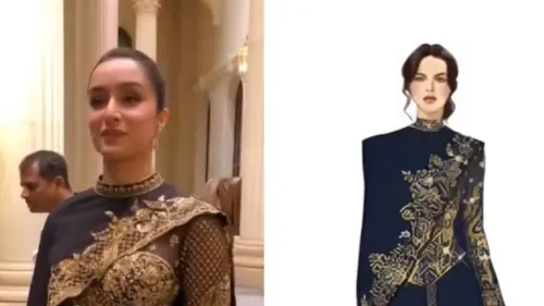 Saudi Arabia: Shraddha Kapoor Fans Go Gaga Over Abaya-Inspired Corset Gown At Joy Awards Shraddha Kapoor in Abaya-Inspired gown at Joy Awards.