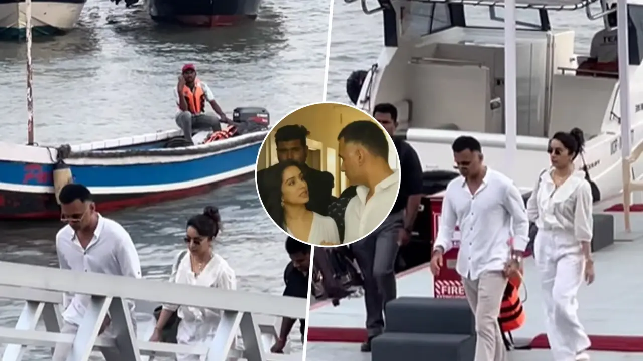 Shraddha Kapoor Rings In Birthday Secretly With Boyfriend Rahul Mody, Couple Spotted Twinning In White | WATCH Shraddha Kapoor-Rahul Mody spotted in Mumbai