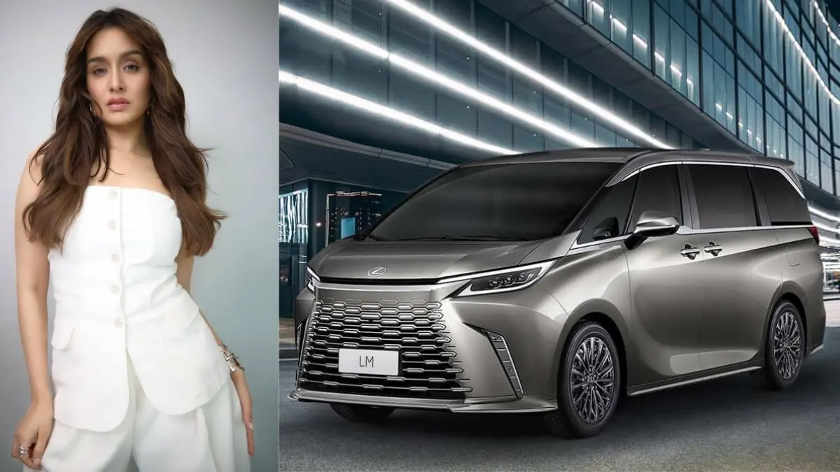 Shraddha Kapoor Spotted in Lexus LM - All You Need to Know About ₹2.75 Crore MPV Shraddha Kapoor's Lexus LM