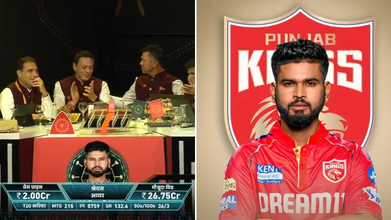 Shreyas Iyer Becomes Most-expensive Player In IPL History With A Record Bid of INR 26 Crore Shreyas Iyer