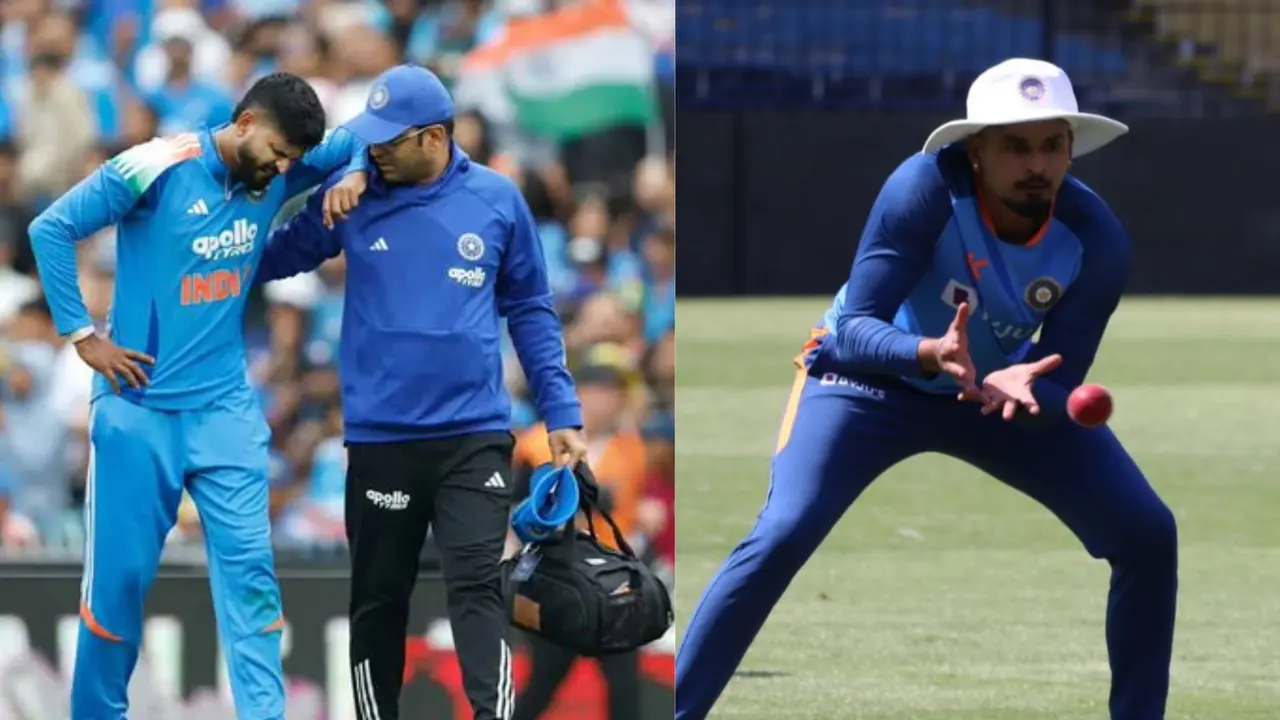 Shreyas Iyer Admitted ICU Sydney rib cage injury