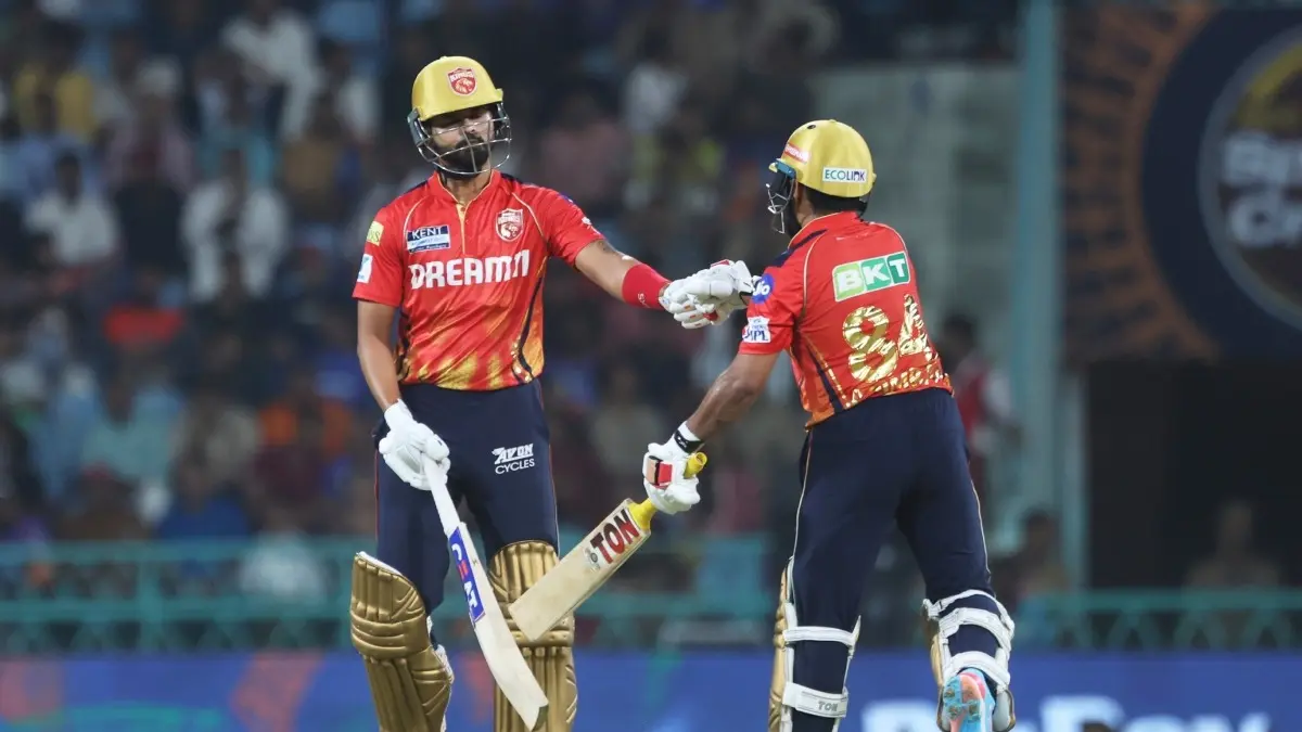 Shreyas Iyer and Prabhsimran Singh