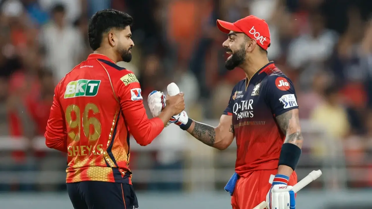 Virat Kohli vs Shreyas Iyer: Poster Boys Of Indian Cricket Clash With Each Other As PBKS Lock Horns With RCB In IPL 2025 Qualifier 1 Shreyas Iyer and Ricky Ponting during IPL 2025