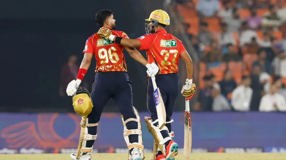 Shreyas Iyer and Shashank Singh