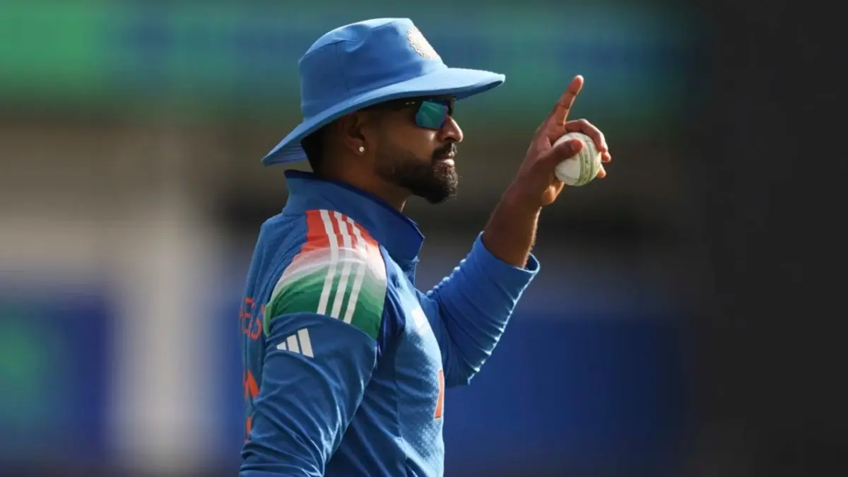 Shreyas Iyer during the Champions Trophy