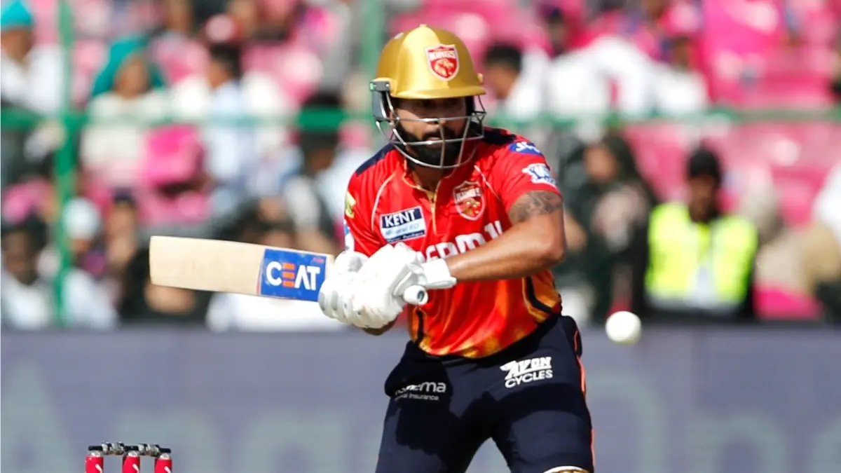Star Batter Shreyas Iyer Achieves Elusive Milestone As Punjab Kings Qualify For IPL 2025 Playoffs Following Win Over Rajasthan Royals Shreyas Iyer in action during RR vs PBKS clash