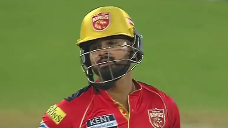 Shreyas iyer misses century as Shashank singh played all balls in last over