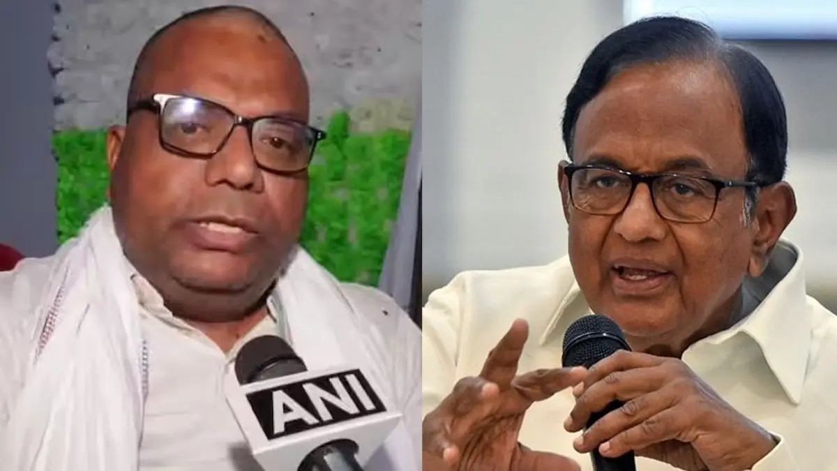 Shubham Dwivedis father got angry over p Chidambaram