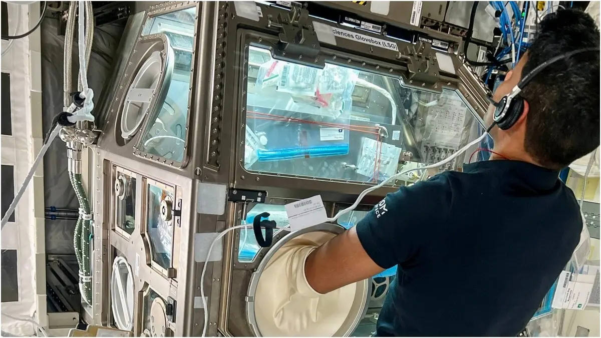 Watch: Axiom-4 Spaceflight Video Captures 'One Year Journey Into A Few Minutes', Shubhanshu Shukla Says 'Dreams Of A Billion Hearts' Shubhanshu Shukla onboard the ISS