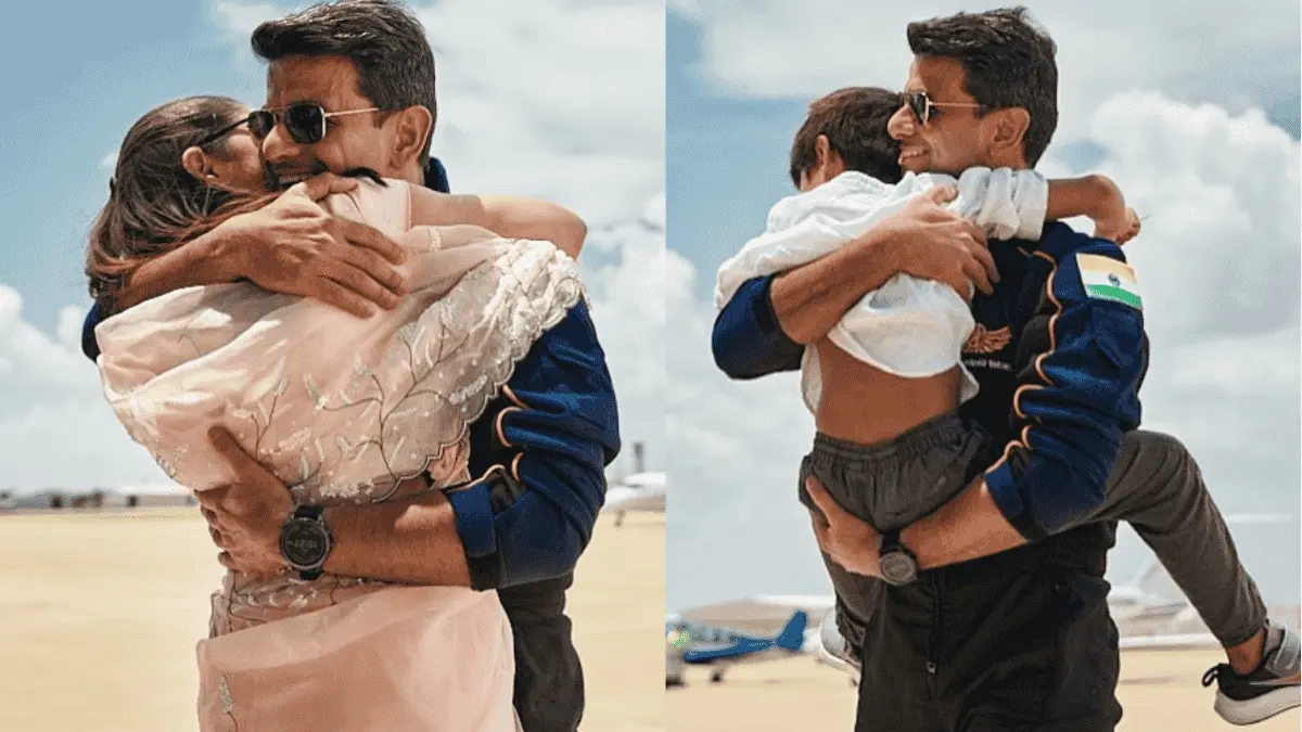 ‘Felt Like Home’: Shubhanshu Shukla Reunites With Family After ISS Mission Shubhanshu Shukla's Heartwarming Reunion With Family