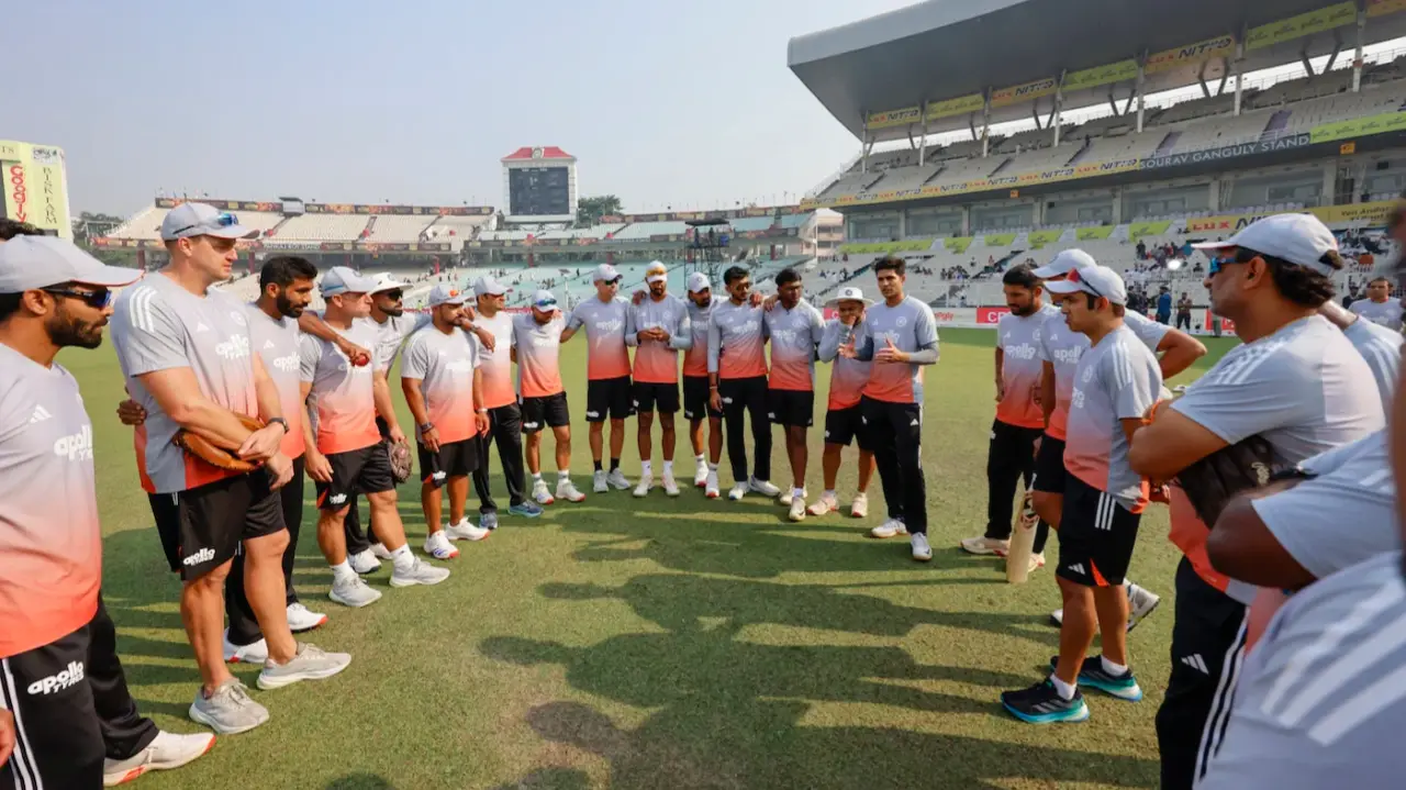 Denial And Over-Experimentation, Indian Team Management Turns Blind Eye To India's Biggest Concern In Tests Since 2024 Shubman Gill addresses the team huddle ahead of IND vs SA Eden Gardens Test