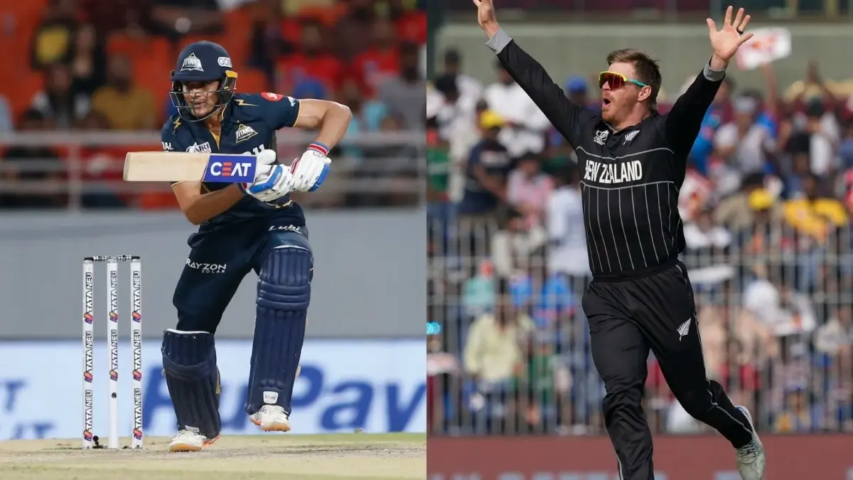 Shubman Gill and Glenn Phillips