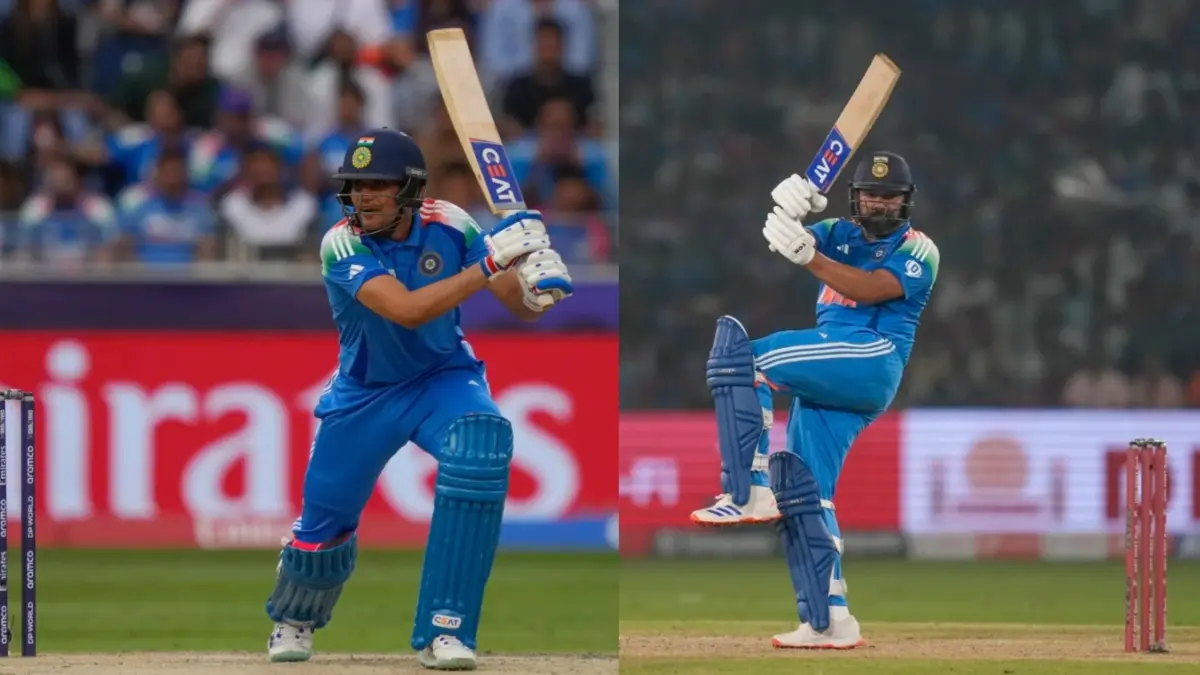 Shubman Gill and Rohit Sharma