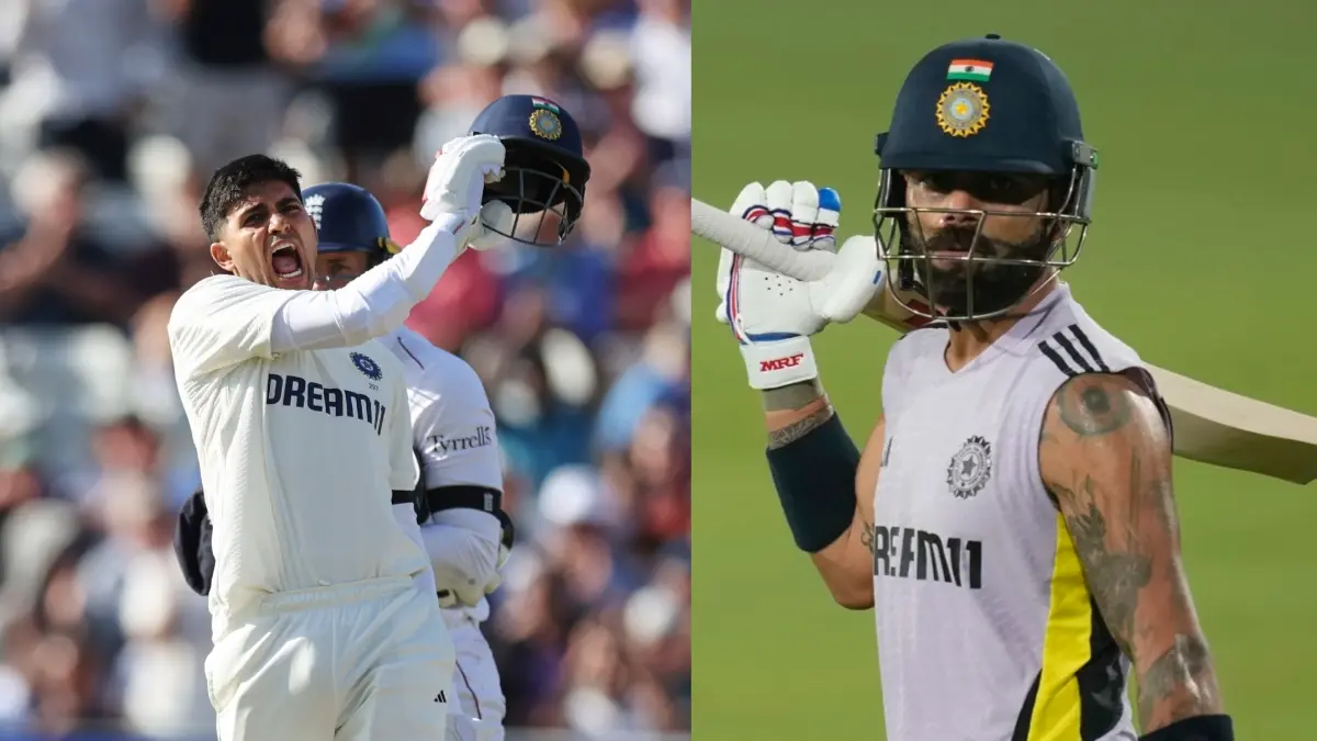 Shubman Gill and Virat Kohli