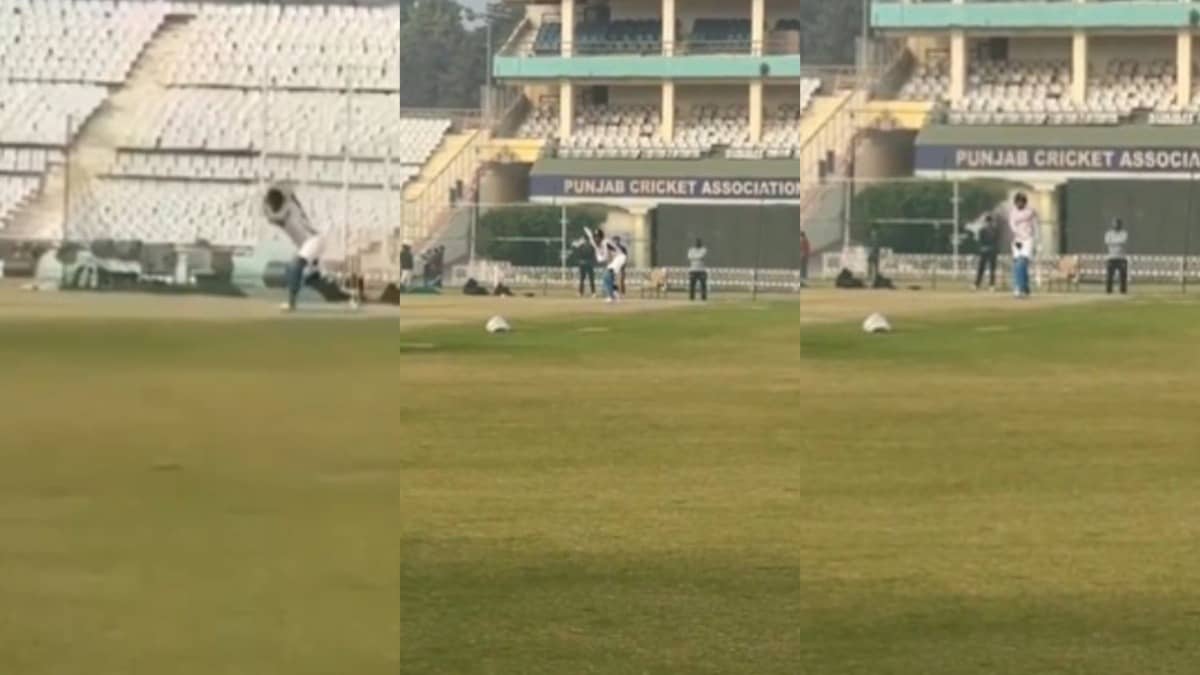 Shubman Gill captured practicing ahead of VHT fixture