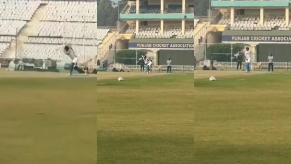 Shubman Gill captured practicing ahead of VHT fixture