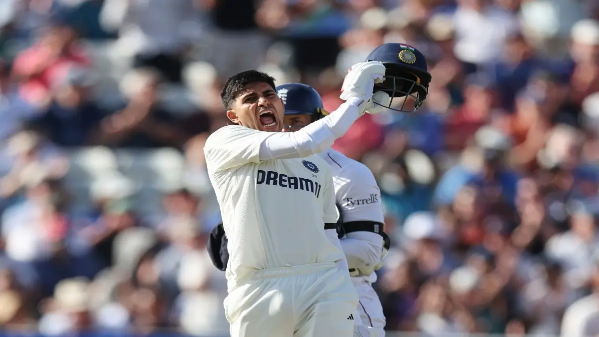 IND vs ENG: Shubman Gill Continues To Shatter Records At Edgbaston, Becomes Second Indian Captain To Enter Exclusive Club SHubman Gill celebrates his century
