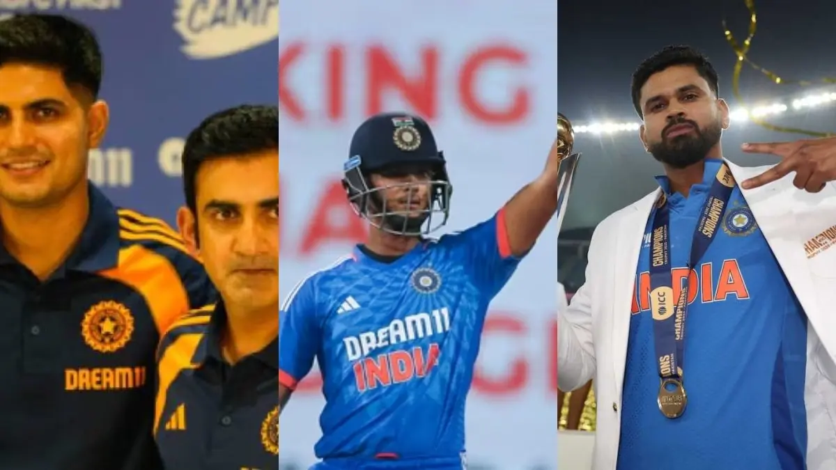 controversy over shubman gill made vice captain in asia cup 2025 and shreyas iyer not in squad