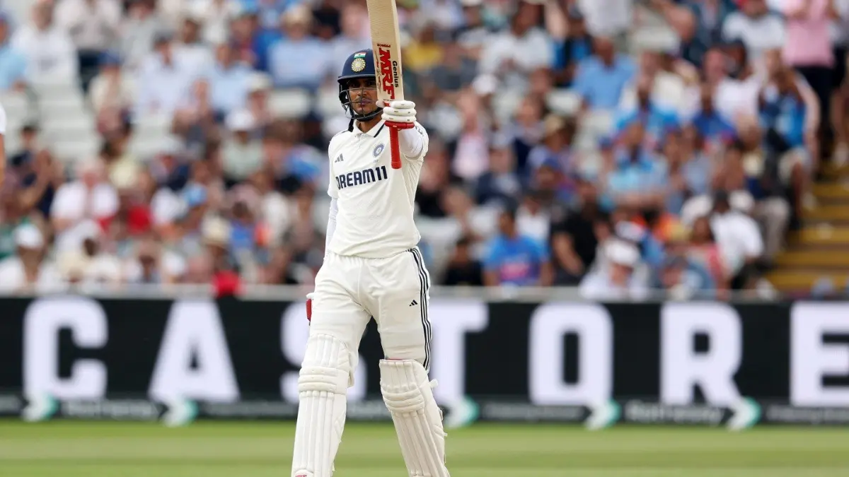 Shubman Gill hammers 130-ball century against England at the Edgbaston Test