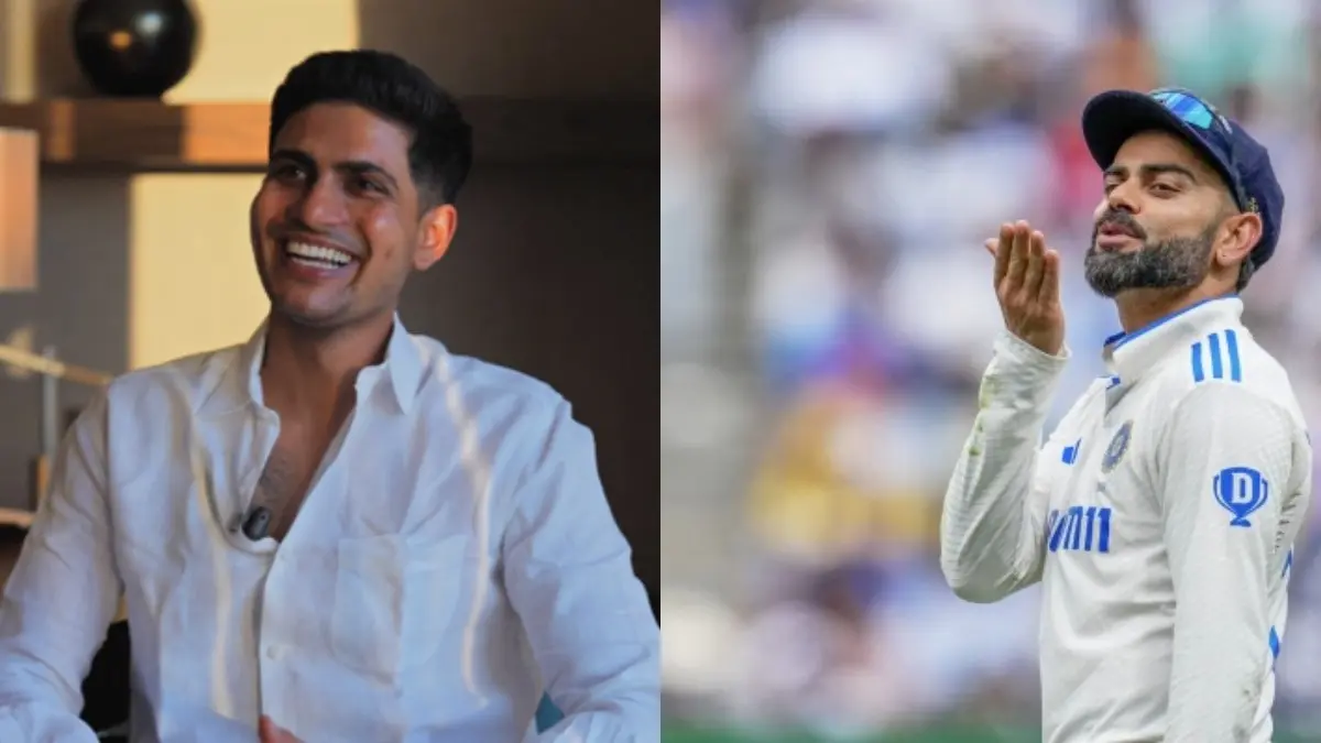 Sanjay Manjrekar Highlights Biggest Difference Between Shubman Gill And Virat Kohli, Namedrops MS Dhoni After Rare Failure By IND Skipper In 3rd Test Shubman Gill (L), Virat Kohli (R)
