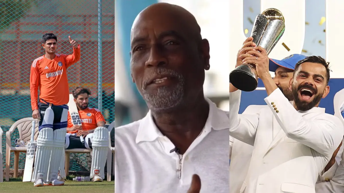 Shubman Gill, Vivian Richards, Virat Kohli