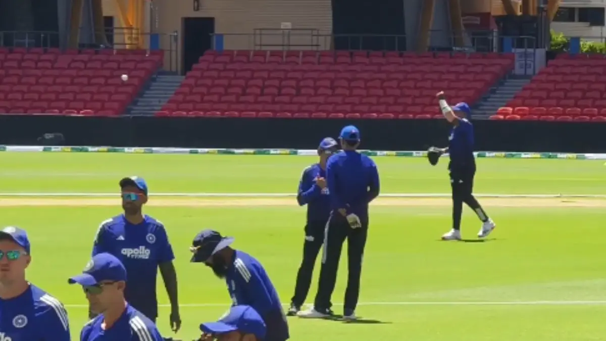 Shubman Gill with Gautam Gambhir