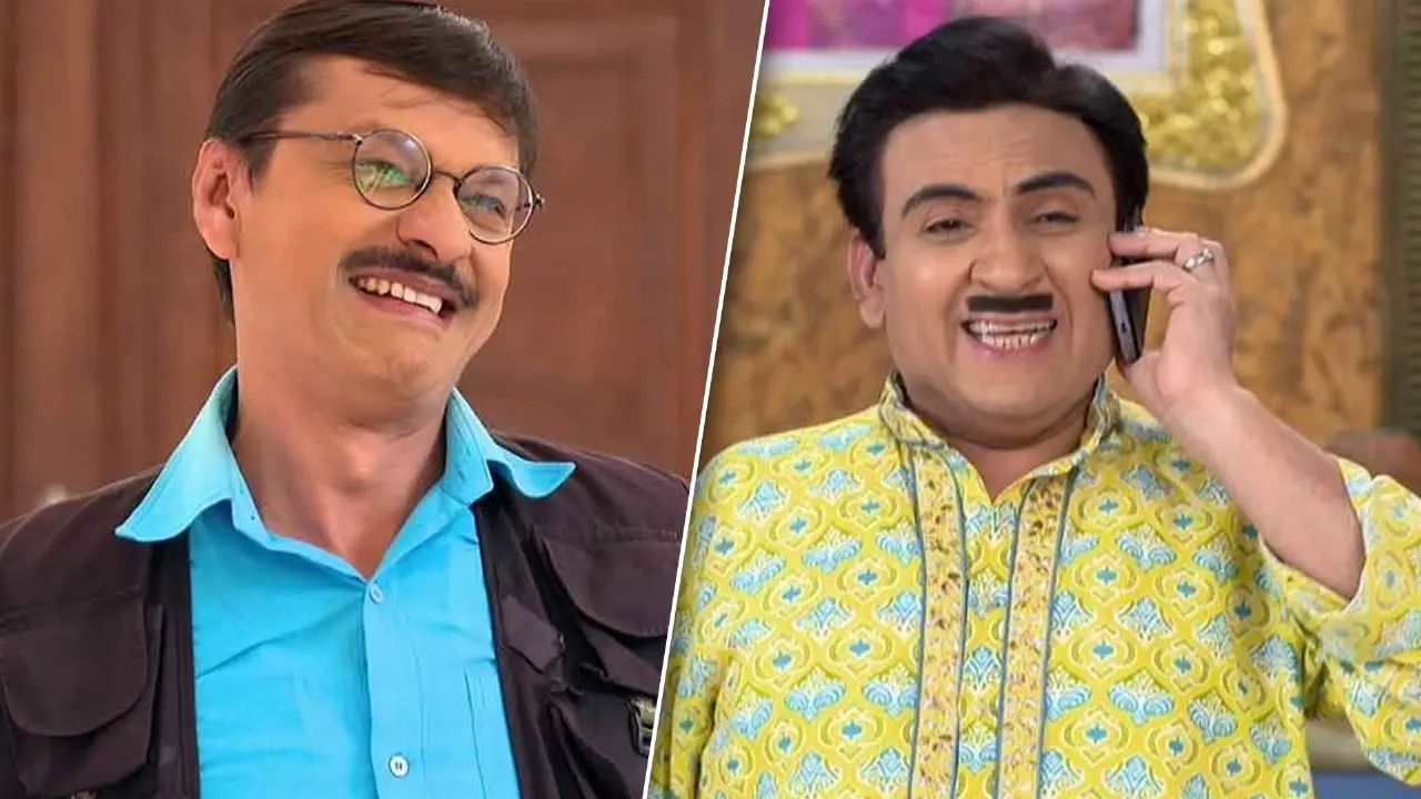 TMKOC's 'Popatlal' Shyam Pathak's Shockingly Low Earnings Than 'Jethalal' Dilip Joshi Shyam Pathak and Dilip Joshi