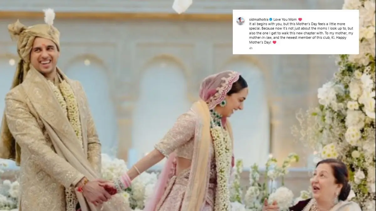 Sidharth Malhotra Wishes Mom-to-be Kiara Advani On Mother's Day, Actress Shares Unseen Photos From Wedding Sidharth Malhotra and Kiara Advani's unseen wedding