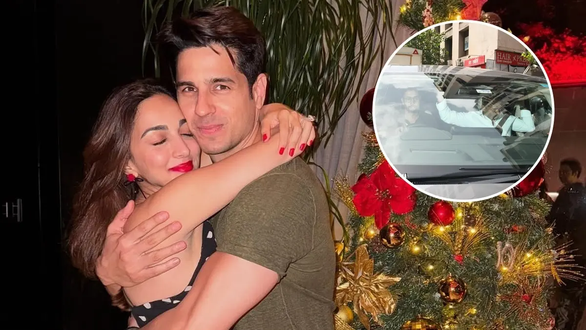 Sidharth Malhotra and Kiara Advani take their baby home.