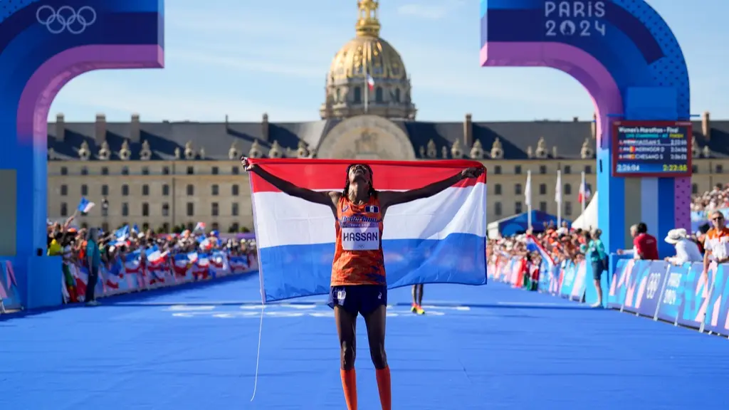 Sifan Hassan Wins Women's Marathon At Paris Olympics, Edging Ahead Of Tigst Assefa Sifan Hassan of Netherlands wins Paris Olympics women's marathon