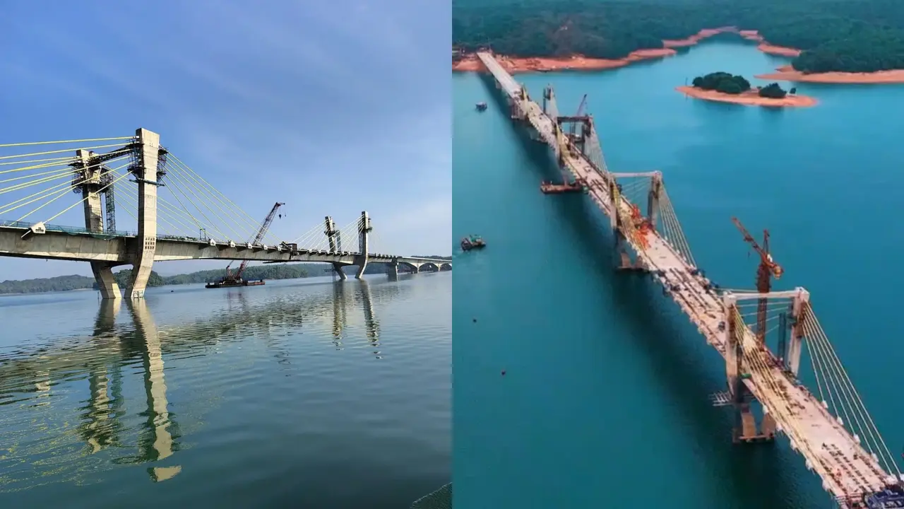 India’s Second-Longest ₹472 Crore Cable Bridge Inaugurated in Karnataka To Boosts Connectivity Across Sharavati River - More Details Inside Sigandur Bridge