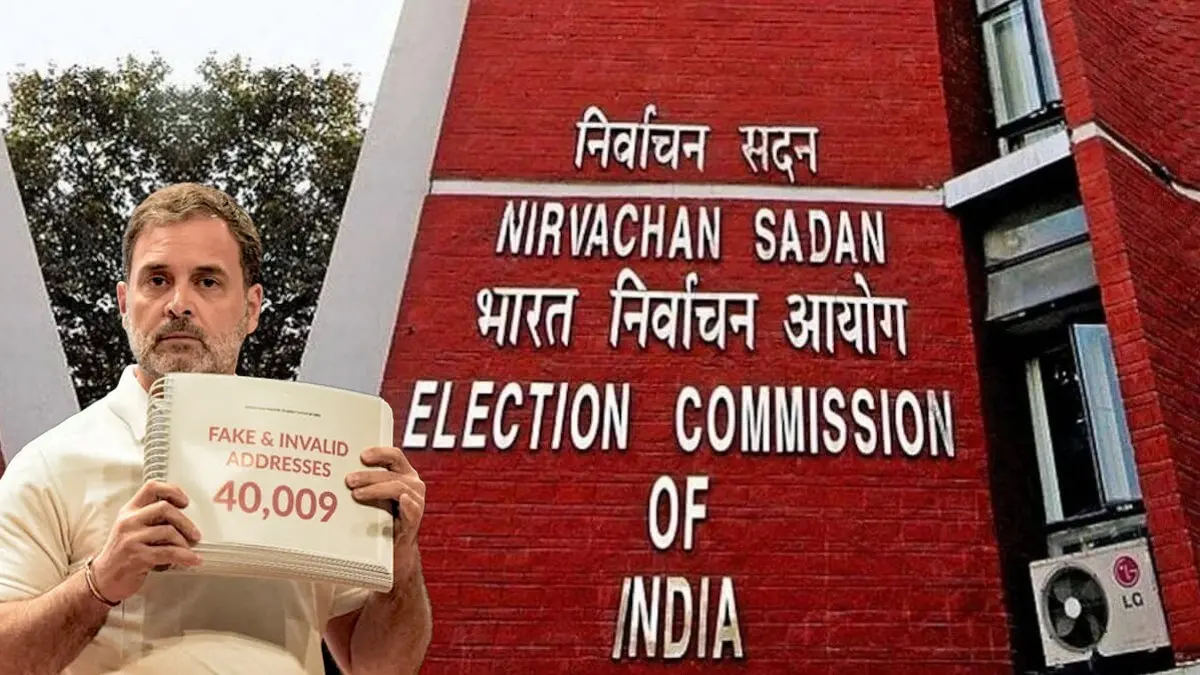 ‘Sign or Apologise’: EC Lambasts Rahul Gandhi Over ‘Completely Incorrect’ Duplicate Voter Claim, Dares Him to Back Allegation with Declaration ‘Sign or Apologise’: EC Lambasts Rahul Gandhi Over ‘Completely Incorrect’ Duplicate Voter Claim