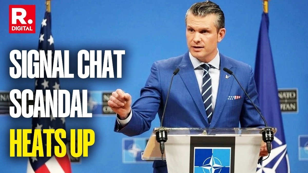 Signal Chat leak Scandal: Pete Hegseth Shared Yemen War Plans With ...