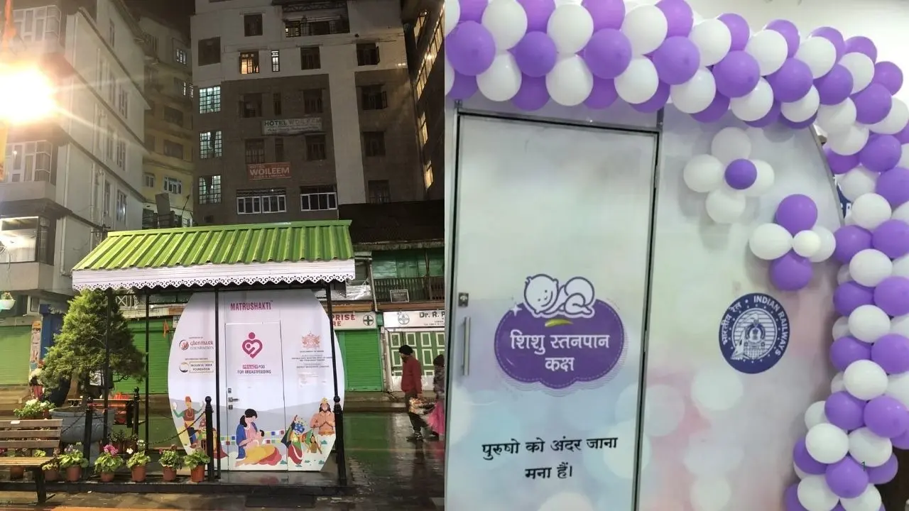 sikkim breastfeeding pod launched