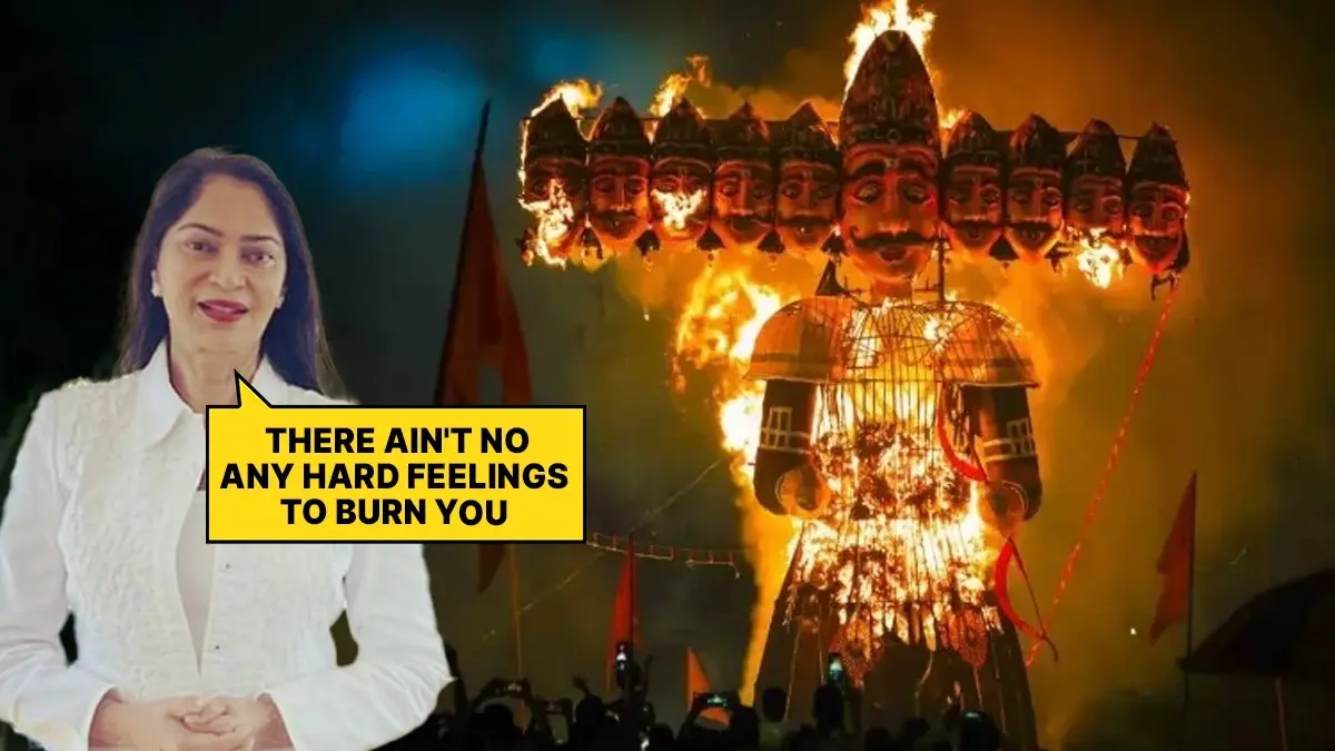 Simi Garewal seemingly mocked Dusshera rituals in a post on X