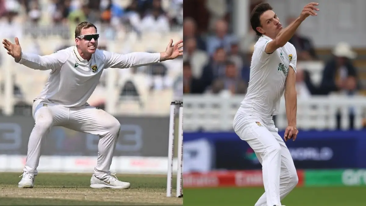 South Africa Face Injury Concerns; Simon Harmer, Marco Jansen Doubtful For 2nd Test in Guwahati Simon Harmer, Marco Jansen