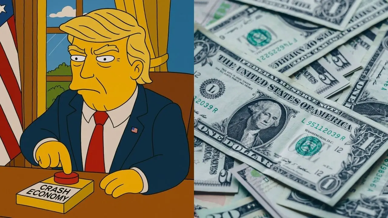Simpsons on Trump
