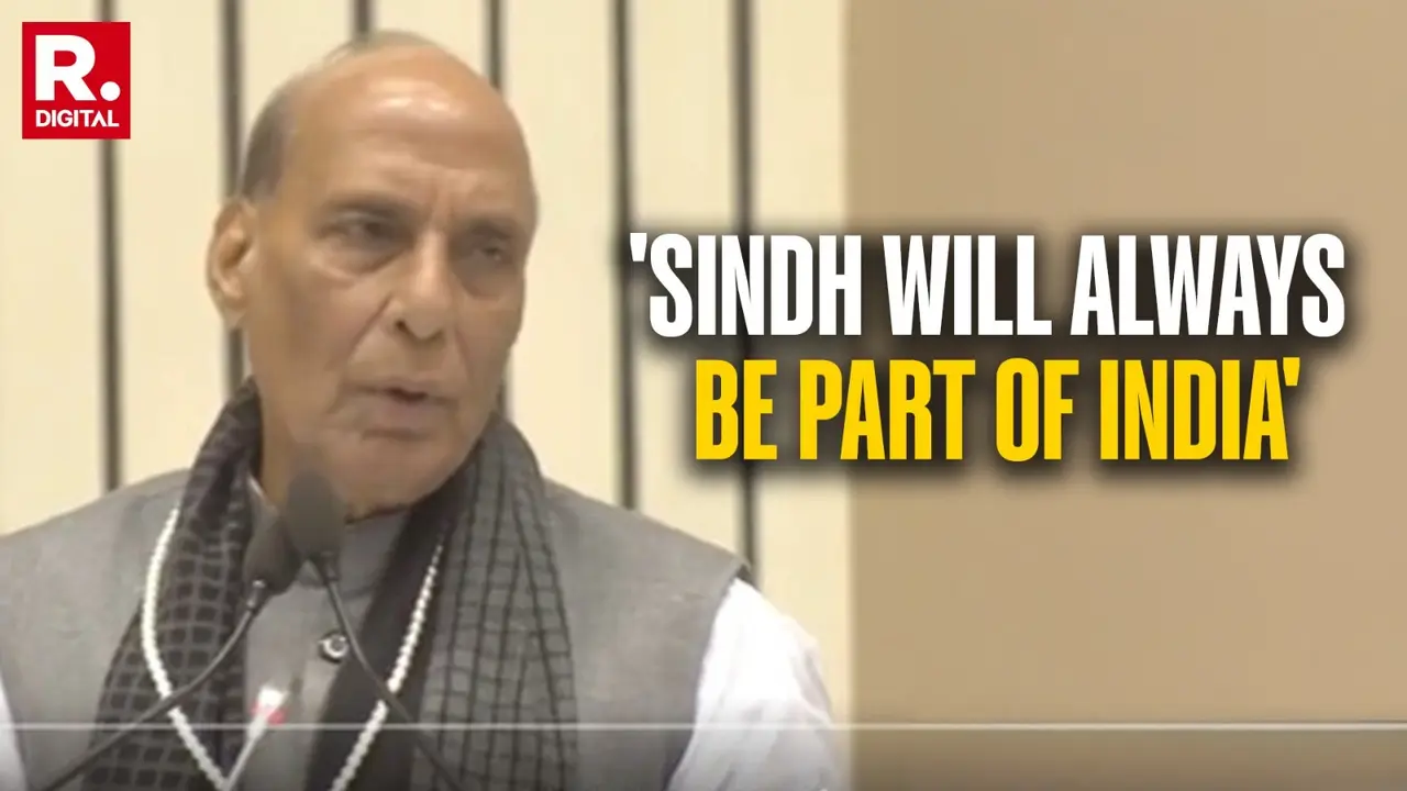 ‘Sindh Will Always Be Part of India, Borders Can Change’: Rajnath Singh Hints at Future Reunification ‘Sindh Will Always Be Part of India, Borders Can Change’: Rajnath Singh Hints at Future Reunification