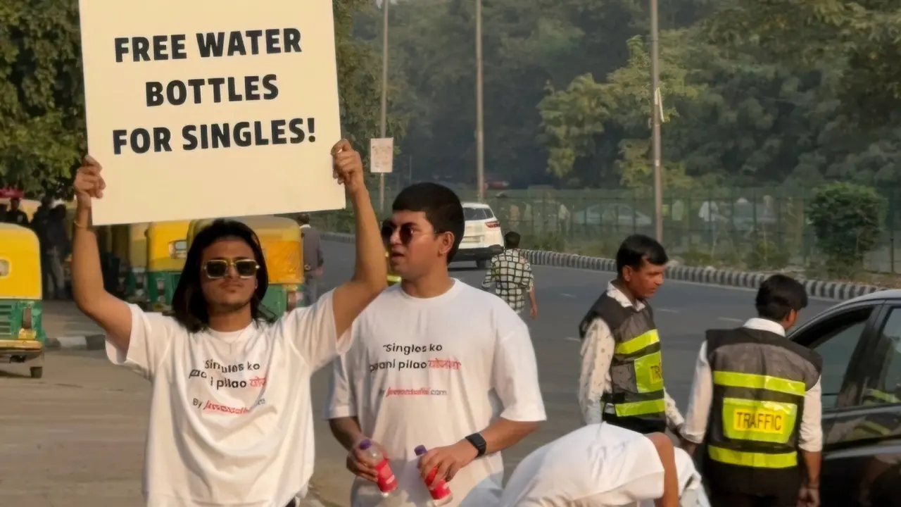 ‘Singles Ko Paani Pilao Yojana': Singles at Diljit's Delhi Concert Given Free Water Bottles ‘Singles Ko Paani Pilao Yojana': Singles At Diljit's Delhi Concert Given Free Water Bottles
