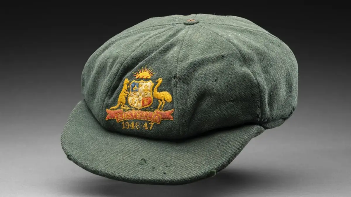 Sir Donald Bradman's Baggy Green Cap