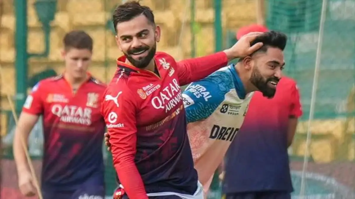 WATCH | Siraj Gets Nervous While Bowling to Kohli; GT Star's Act is Epic Siraj-Kohli moment